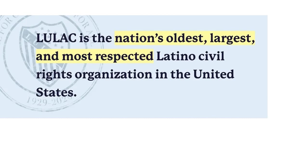California LULAC mission